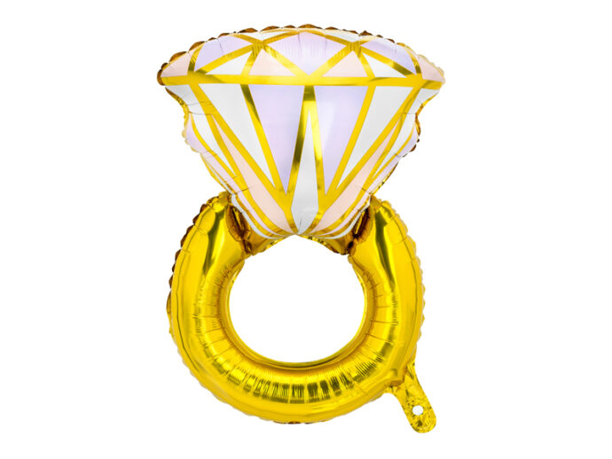 Foil balloon Ring, 60x95cm, mix temes bride