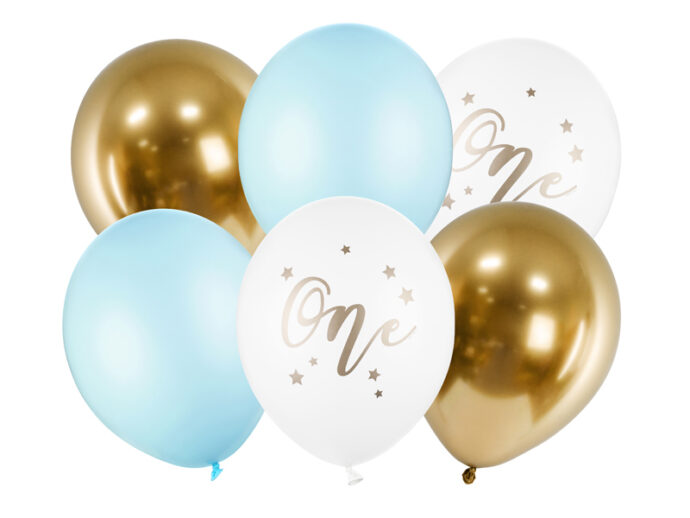 Balloons 30cm, One, Pastel Light Blue