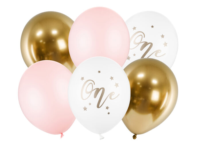 Balloons 30cm, One, Pastel Pale Pink