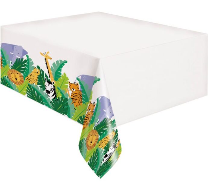 Jungle Animals Tablecover (137cm x 213cm)