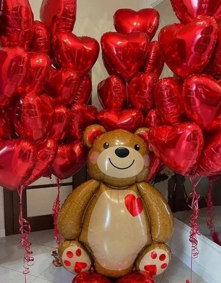 Όμορφο Σετ Μπαλονιών για Αγίου Βαλεντίνου ή Κάθε Ειδική Περίσταση