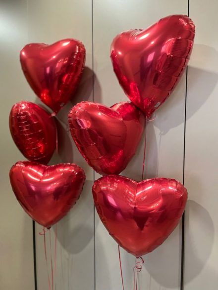 Μπαλόνια Καρδιάς για Αγίου Βαλεντίνου – Μίνιμαλ αλλά Κομψά