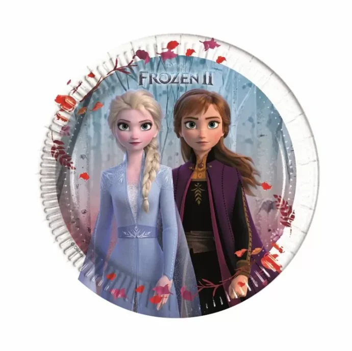 Frozen II Μικρά Πιάτα Χάρτινα (8τμχ)