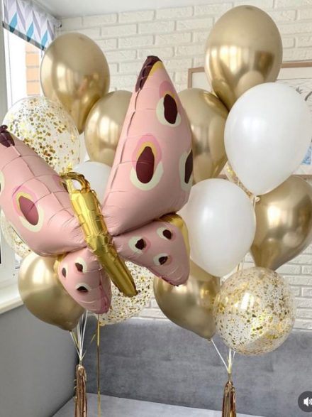 Κάντε το Πάρτι σας να Πετά – Σετ Μπαλονιών Πεταλούδες