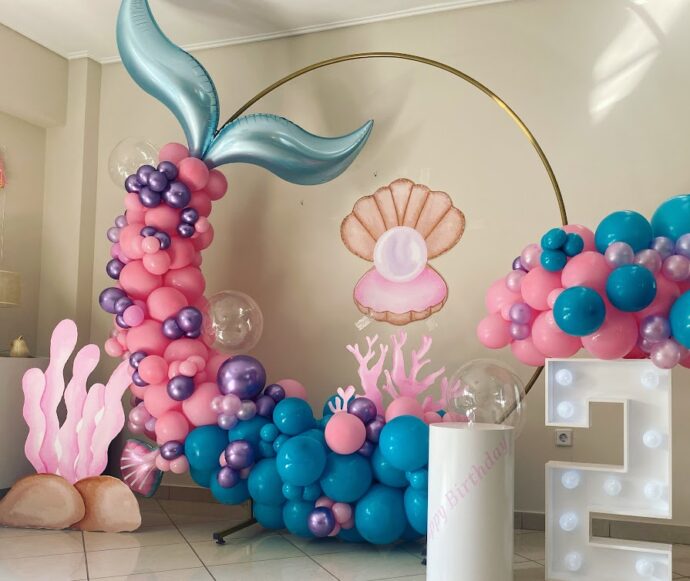 Balloon Decoration Disney Prinsses