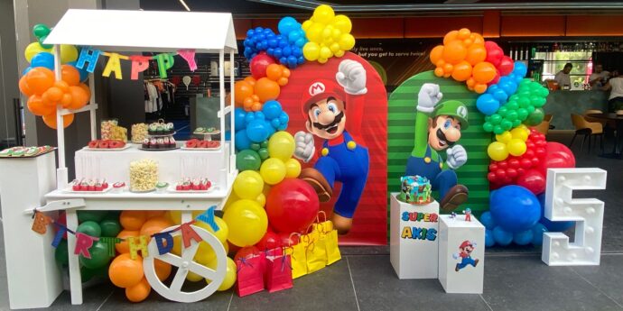 Balloon Decoration Super Mario