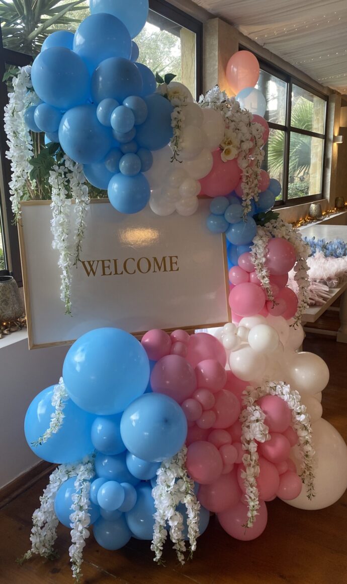 Welcome Balloon Decoration