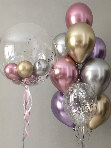 Σετ Μπαλονιών σε Chrome Mix Χρώματα – Ιδανικό για Κάθε Εκδήλωση