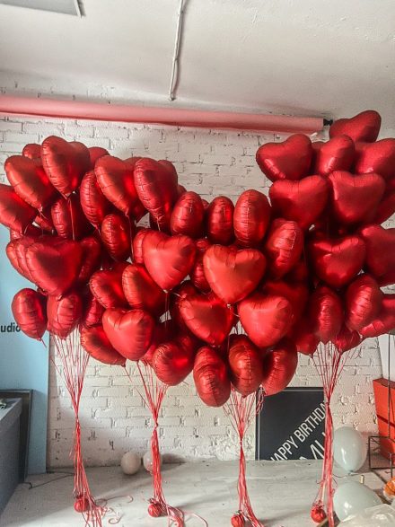 Όμορφο Σετ Μπαλονιών για Αγίου Βαλεντίνου ή Ρομαντικές Εκδηλώσεις