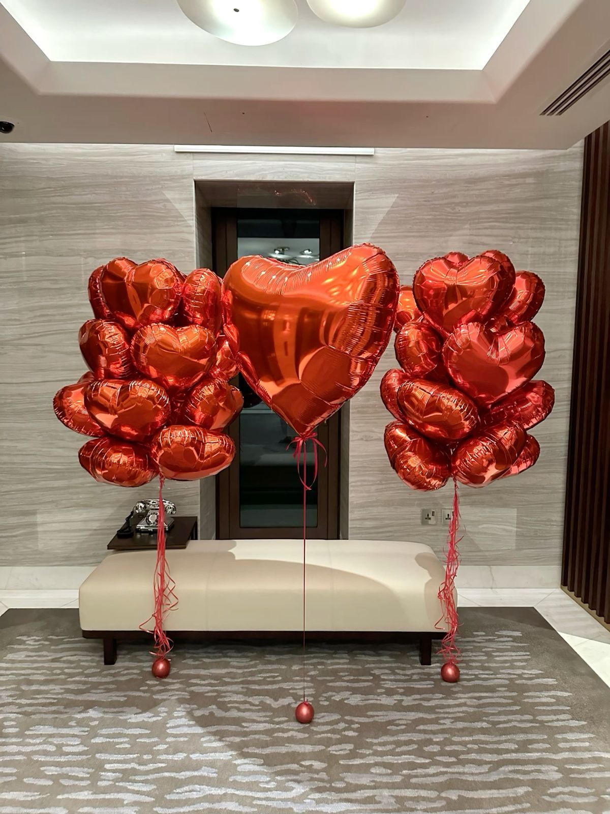 Όμορφο Σετ Μπαλονιών για Αγίου Βαλεντίνου – 3 Τεμαχίων