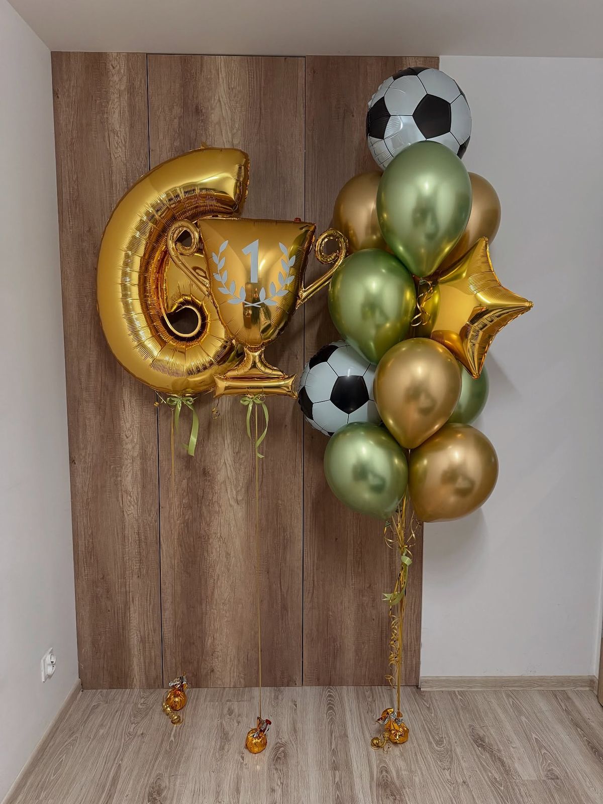 Σετ Μπαλονιών Ποδοσφαίρου για Πάρτι Γενεθλίων