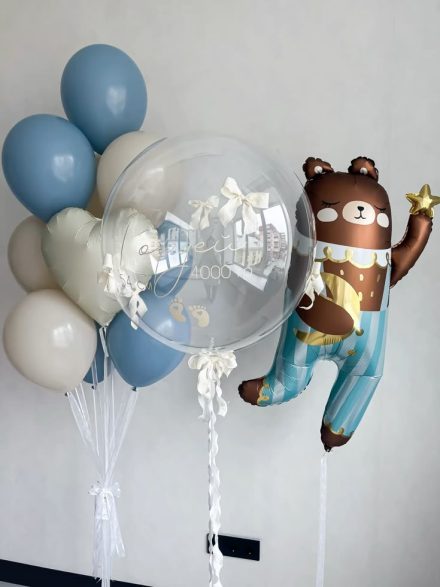 Όμορφο Σετ Μπαλονιών για Γενέθλια & Καλωσόρισμα Μωρού