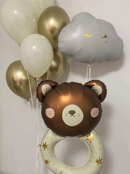 Όμορφο Σετ Μπαλονιών για Καλωσόρισμα Μωρού – Αγόρι |